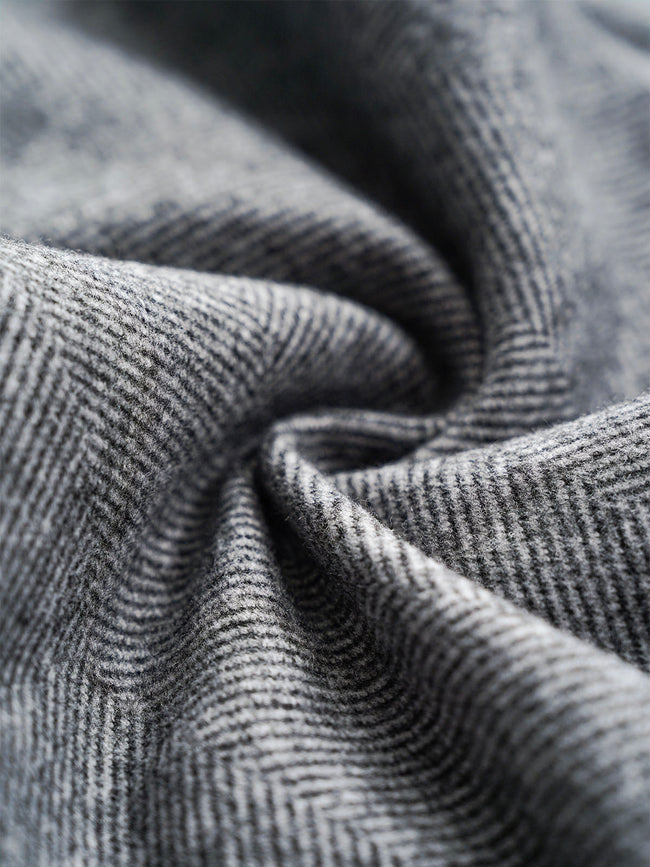 Pantalon harem en tweed nouvel automne et hiver pantalon pipe pour dames