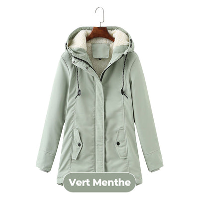 Parka à Capuche Confortable pour Femmes