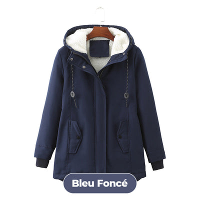 Parka à Capuche Confortable pour Femmes