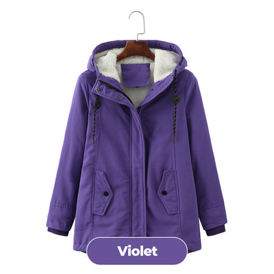 Parka à Capuche Confortable pour Femmes