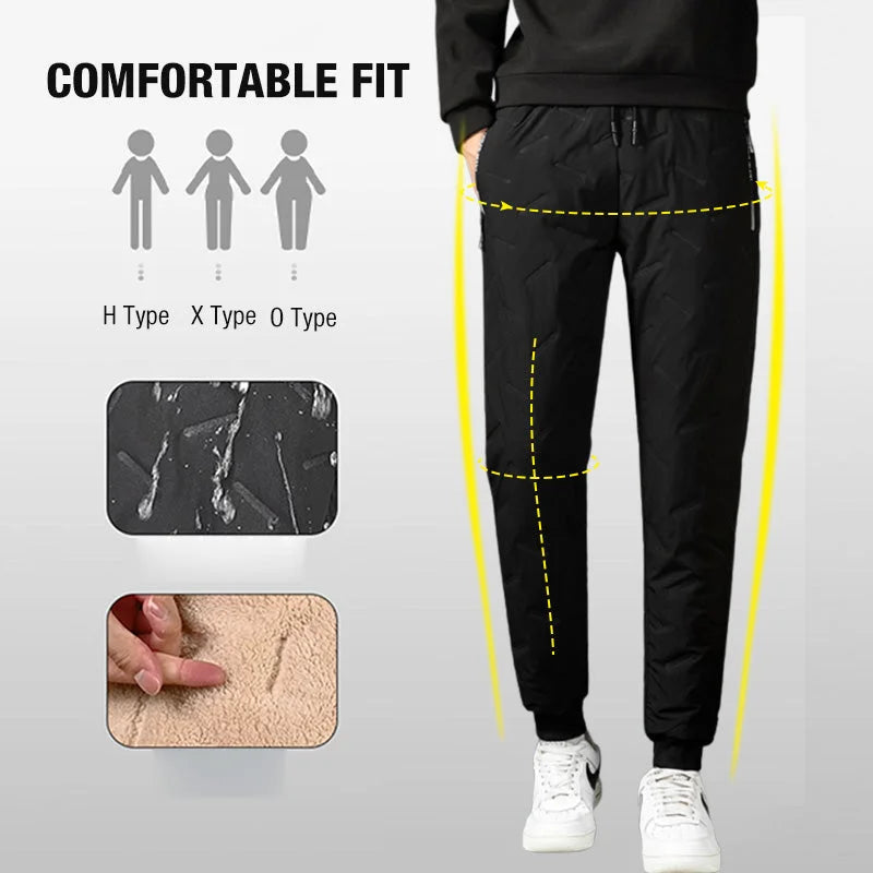 👖 60% DE RÉDUCTION ! ❄️ Pantalon de Jogging Thermique Unisexe - Isolation Chaude et Confortable pour Sport ou Quotidien en Hiver 🏃‍♂️📦