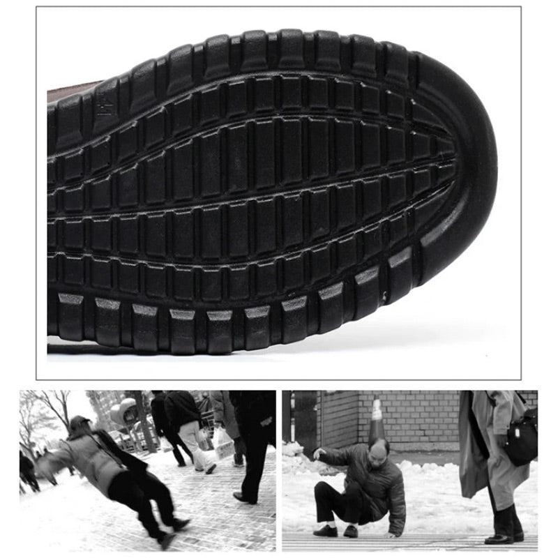 Chaussures décontractées d'hiver pour hommes