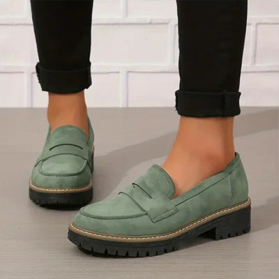 Mocassins à plateforme confortables pour femmes