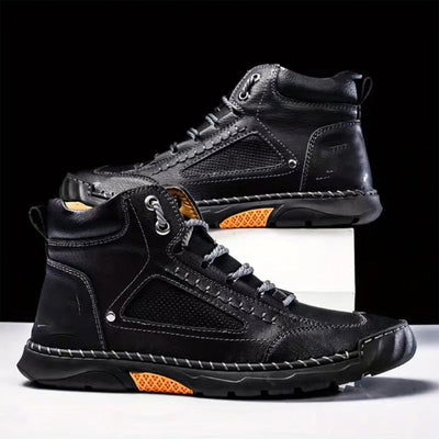 💥Chot Vente💥sylish cousue à la main Flat Sole Boots Men's 💥ultimate Comfort💥