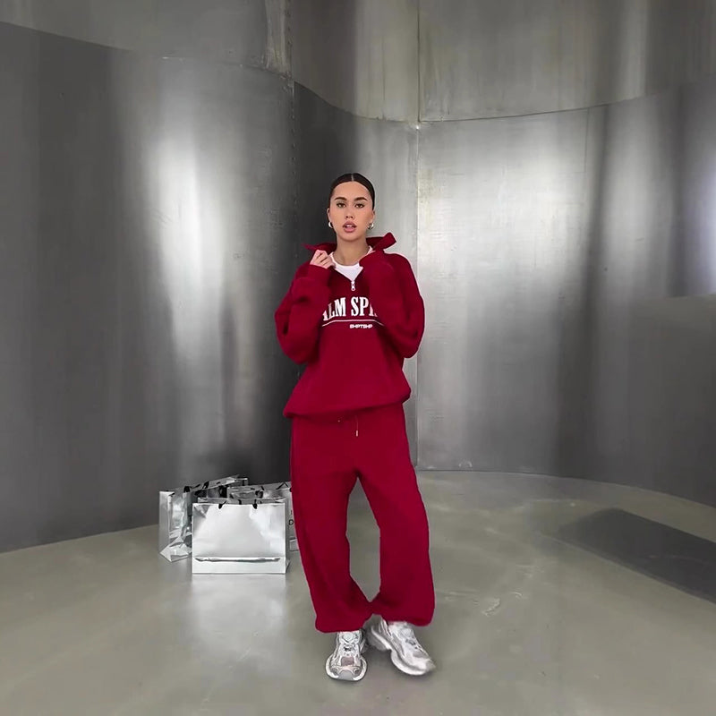 Ensemble 2 pièces tendance et décontracté pour femmes