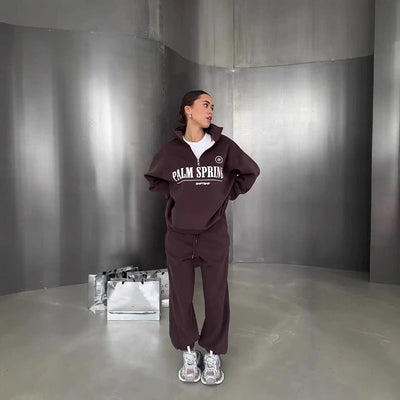 Ensemble 2 pièces tendance et décontracté pour femmes