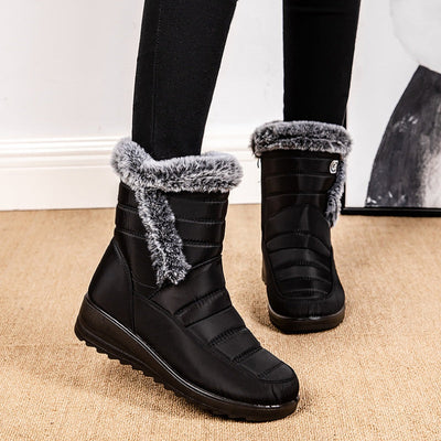 Bottes de Neige Chaudes et Imperméables pour Femmes