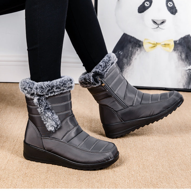 Bottes de Neige Chaudes et Imperméables pour Femmes