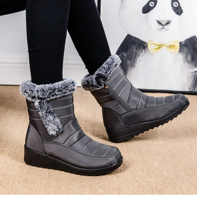 Bottes de Neige Chaudes et Imperméables pour Femmes