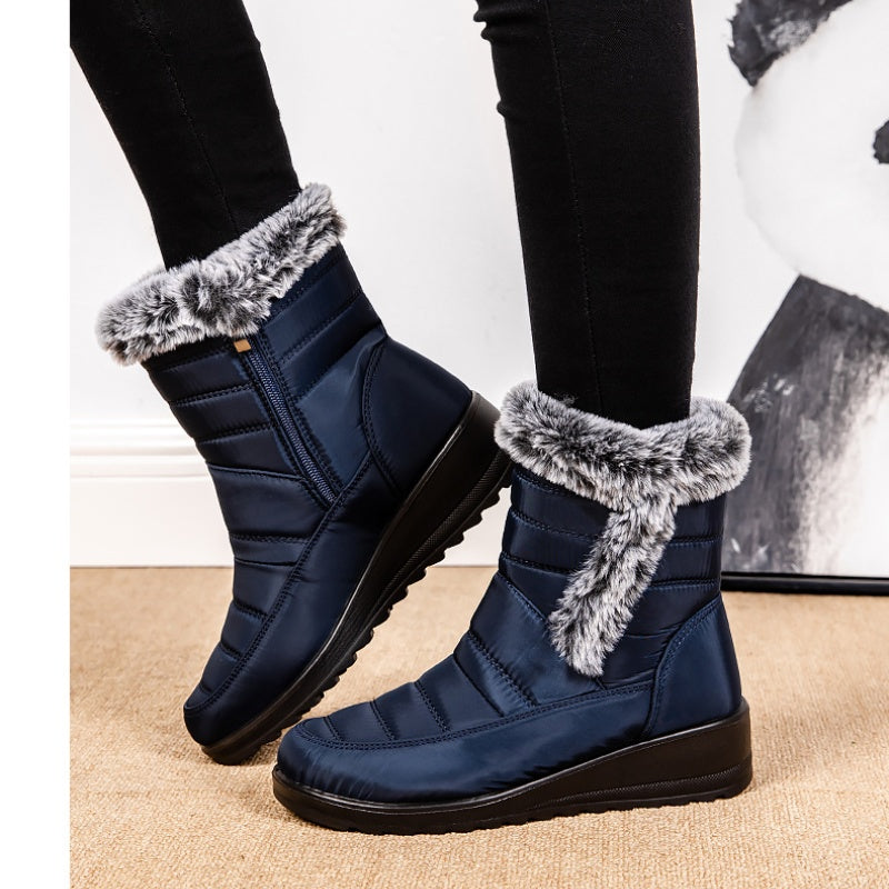 Bottes de Neige Chaudes et Imperméables pour Femmes