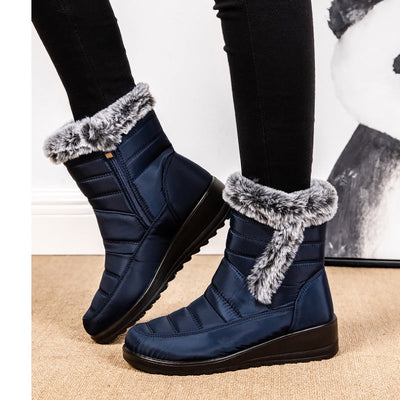 Bottes de Neige Chaudes et Imperméables pour Femmes
