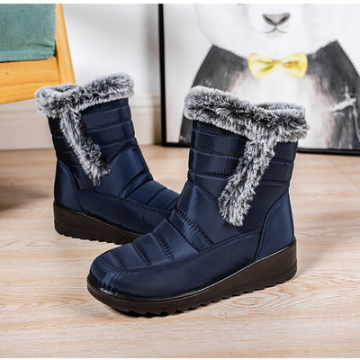 Bottes de Neige Chaudes et Imperméables pour Femmes