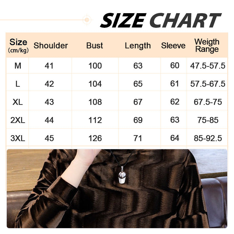 🔥 49%OFF-Soldes du Nouvel An🔥 Top à manches longues à col rond et imprimé de vagues pour hommes