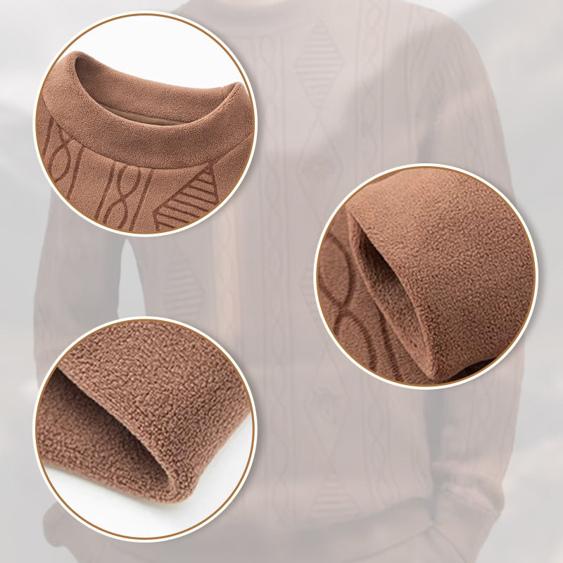 Haut à Manches Longues Chaud Décontracté pour Homme