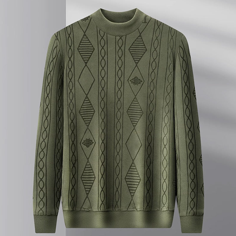 Haut à Manches Longues Chaud Décontracté pour Homme