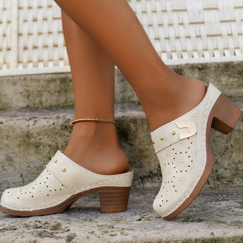 🌸PROMOTION DU DERNIER JOUR - 50% DE RÉDUCTION🌸Sandales à bout fermé pour femmes