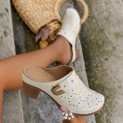 🌸PROMOTION DU DERNIER JOUR - 50% DE RÉDUCTION🌸Sandales à bout fermé pour femmes