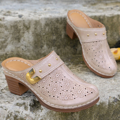 🌸PROMOTION DU DERNIER JOUR - 50% DE RÉDUCTION🌸Sandales à bout fermé pour femmes