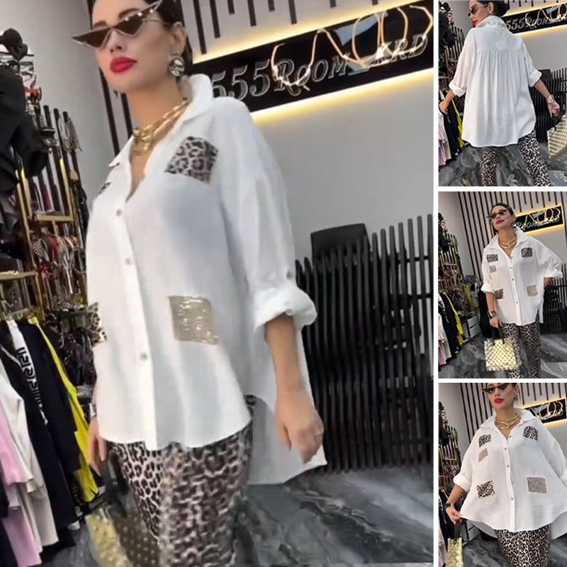 Ensemble 2 pièces léopard pour femme🥰