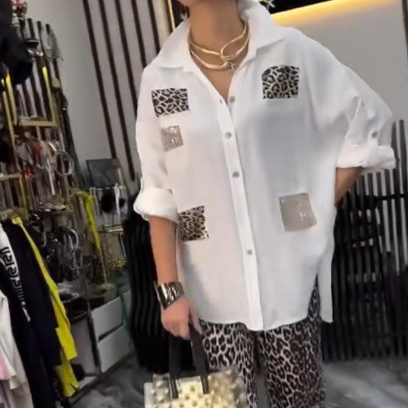 Ensemble 2 pièces léopard pour femme🥰