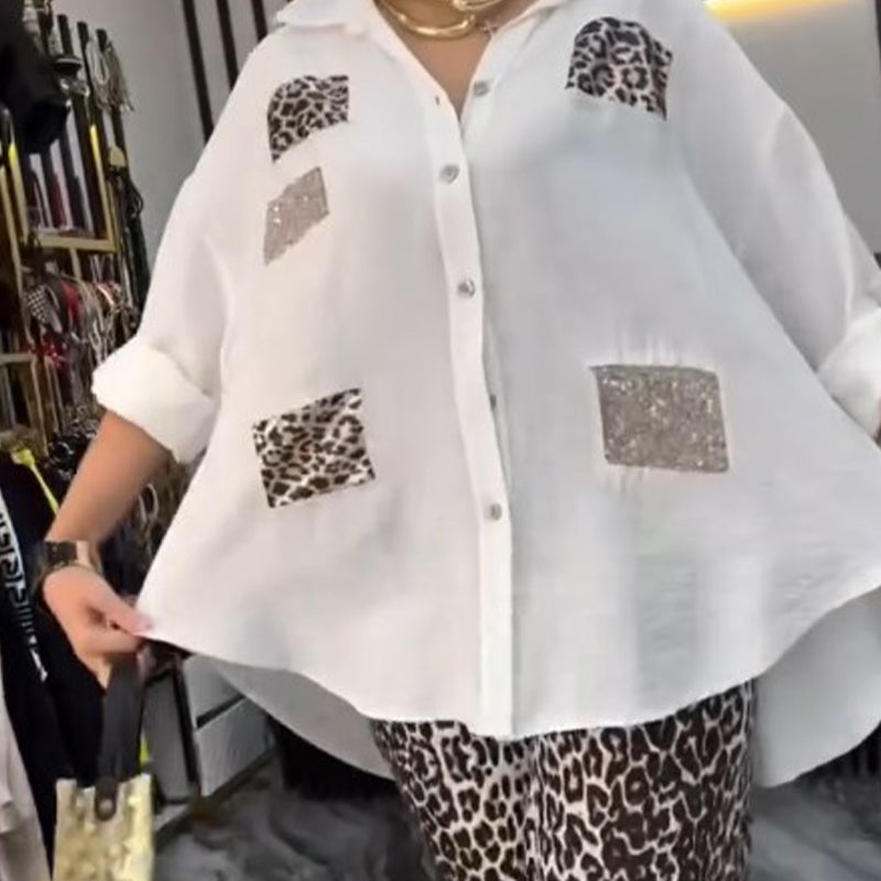 Ensemble 2 pièces léopard pour femme🥰