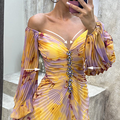 💃 Élégantes et polyvalentes :✨ robes bustier plissées de différentes couleurs💜