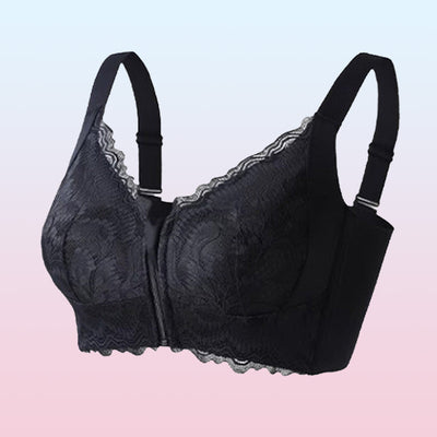 ✨Achetez-en 1 obtenez-en 2💞Soutien-gorge ultra souple avec fermeture éclair à l'avant et sans armatures