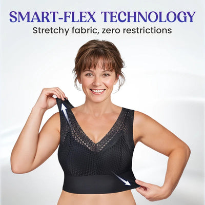 【💖1+1 gratuit】T-shirt en dentelle sans coutures, respirant, avec décolleté plongeant👙