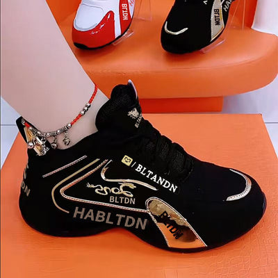 Chaussures de jogging rétro élégantes et confortables pour femmes