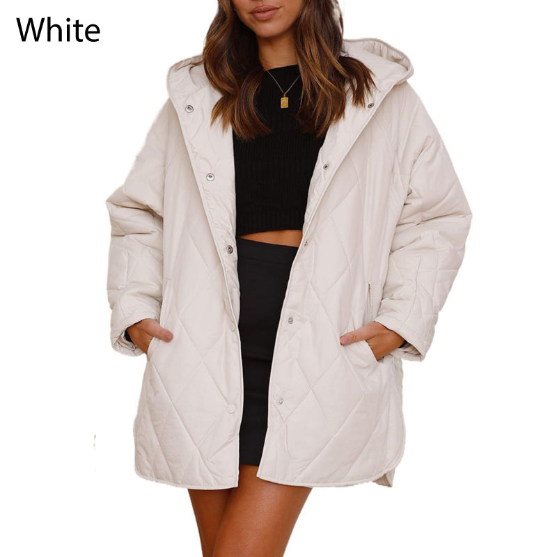 🔥Veste matelassée à capuche pour femmes, tendance hiver