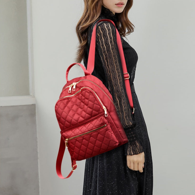 Mini sac à dos matelassé pour femmes