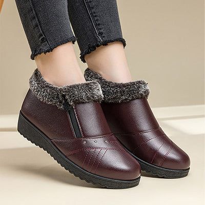 Bottines chaudes épaisses pour femmes