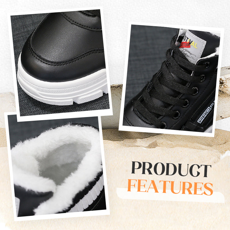 Bottes à lacets pour femmes avec doublure chaude Flurry