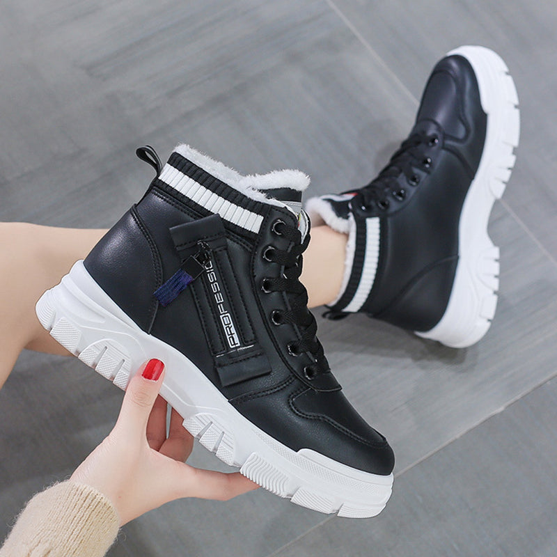 Bottes à lacets pour femmes avec doublure chaude Flurry