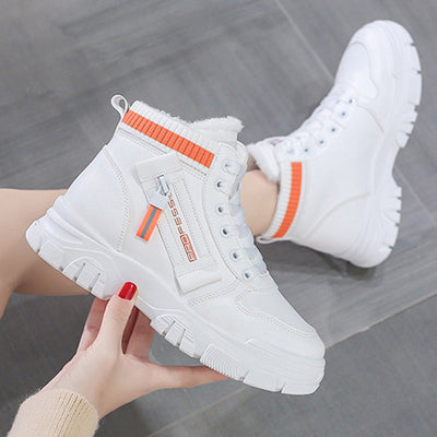 Bottes à lacets pour femmes avec doublure chaude Flurry