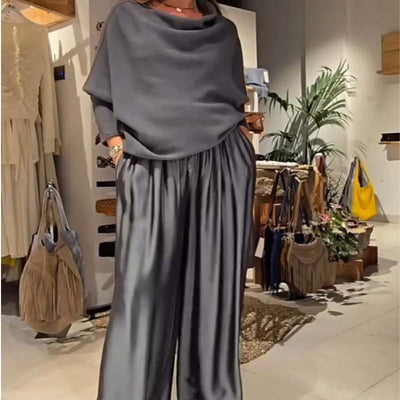 ✨ Ensemble chic 2 pièces épaules dénudées — Doux, flatteur & élégance sans effort | Jusqu’à 60 % DE RÉDUCTION aujourd’hui ! 🌸