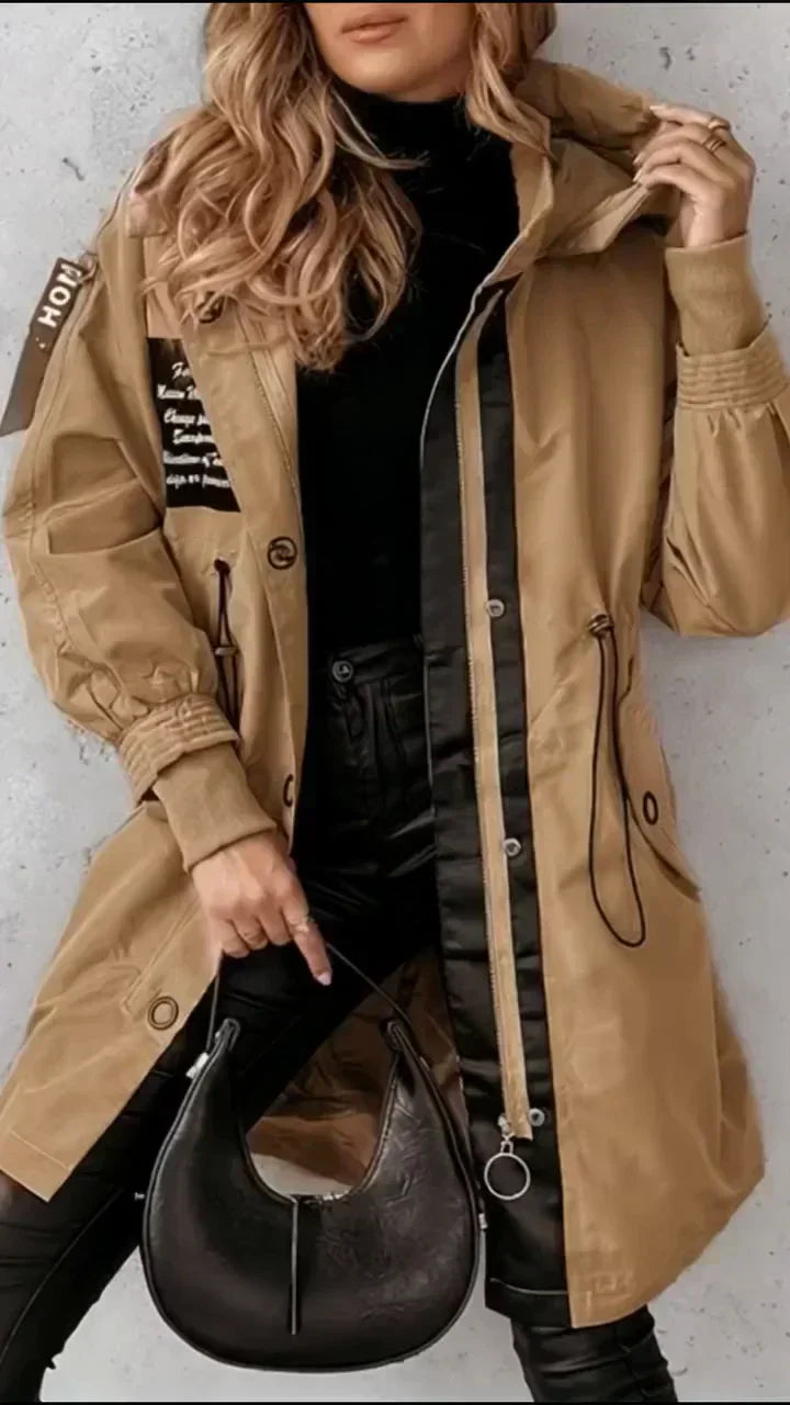 💜 DERNIER JOUR DE LA PROMOTION – 49 % DE RÉDUCTION 💜 Veste femme à manches longues et capuche